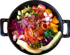 Produit Poke bowl poulet pané au curry